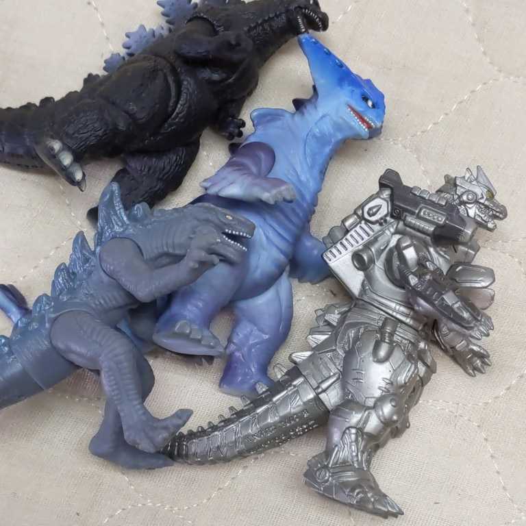 メカゴジラガイガンセット ソフビ ゴジラ怪獣 当時物 BANDAI Yahoo!オークション - 超合金 メカゴジラ ガイガン ソフビ 怪獣