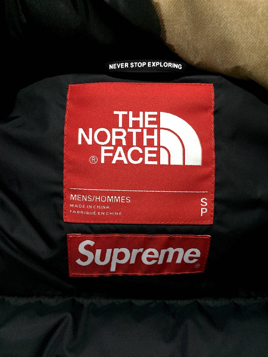 国内正規【S】Supreme The North Face Bleached Denim Print Nuptse Jacket ノースフェイス シュプリーム ヌプシ_画像4