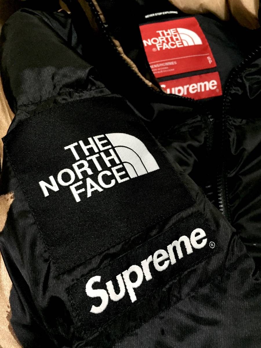 国内正規【S】Supreme The North Face Bleached Denim Print Nuptse Jacket ノースフェイス シュプリーム ヌプシ_画像3