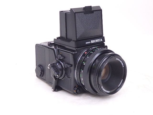 ZENZA BRONICA/ブロニカ 中判一眼レフカメラ ETR Si/標準レンズ ZENZANON-PE 75mm F2.8 § 64772-10_画像1