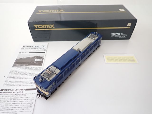 美品 TOMIX HO-178 国鉄 EF62形 電気機関車 (2次形・篠ノ井機関区