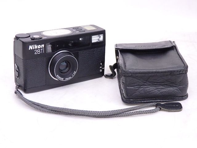 NIKON/ニコン 高級コンパクトフィルムカメラ 28Ti ブラック/Nikkor