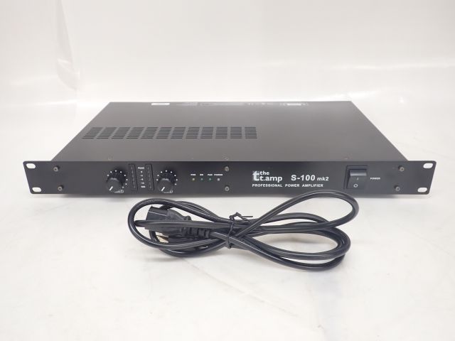 美品】Thomann トーマン パワーアンプ S-100MK2 ○ 64917-1 www