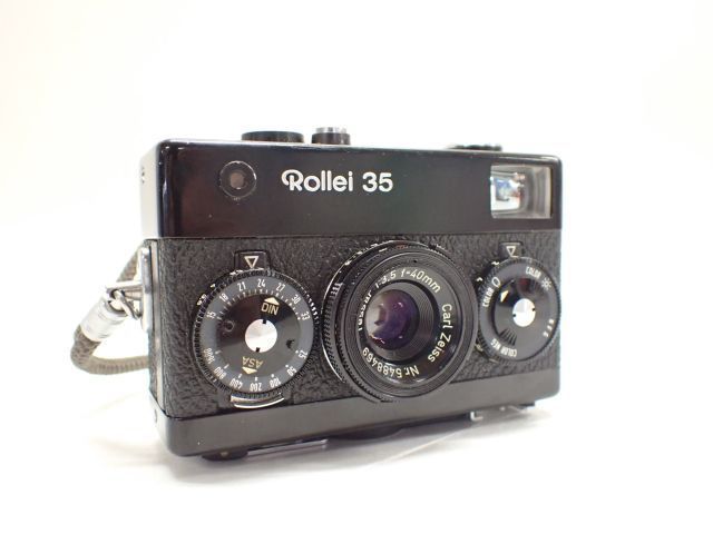 Rollei ローライ コンパクトフィルムカメラ 35 Tessar 40mm F3.5 ∬ 6485E-1