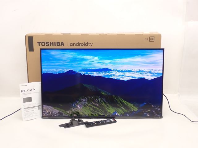 良品】 TOSHIBA 東芝 43型 4K液晶テレビ REGZA 43Z570K 2021年製