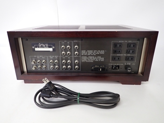 Accuphase C-200X アキュフェーズ コントロールアンプ プリアンプ 動作