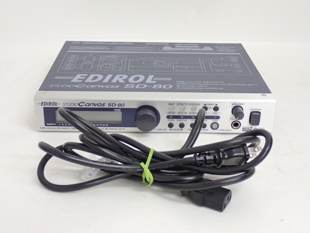激安単価で SD-80 EDIROL 音源モジュール - DTM/DAW - alrc.asia
