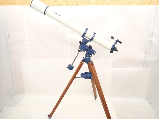 Carton カートン 天体望遠鏡 CST-100KX D=100mm F=1300mm 光学機器 接眼レンズ/三脚付き □ 64B99-6_画像1