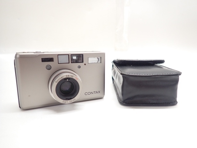 CONTAX コンタックス 高級コンパクトフィルムカメラ T3 シルバー Carl