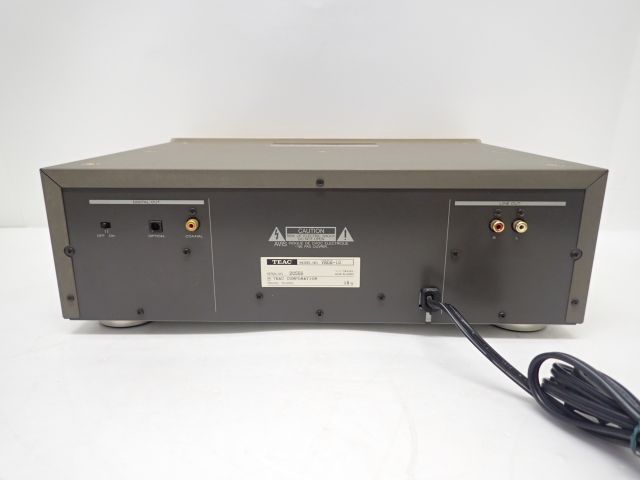 TEAC VRDS-10 CDプレーヤー リモコン付 ティアック 説明書/リモコン付 64CA3-2
