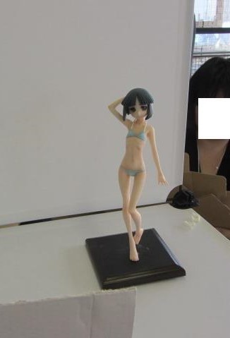 送料無料　未組立品ガレージキット　よしひこうぼう　水着な楓ちゃん2　痕　きずあと　柏木楓　ワンフェス2022