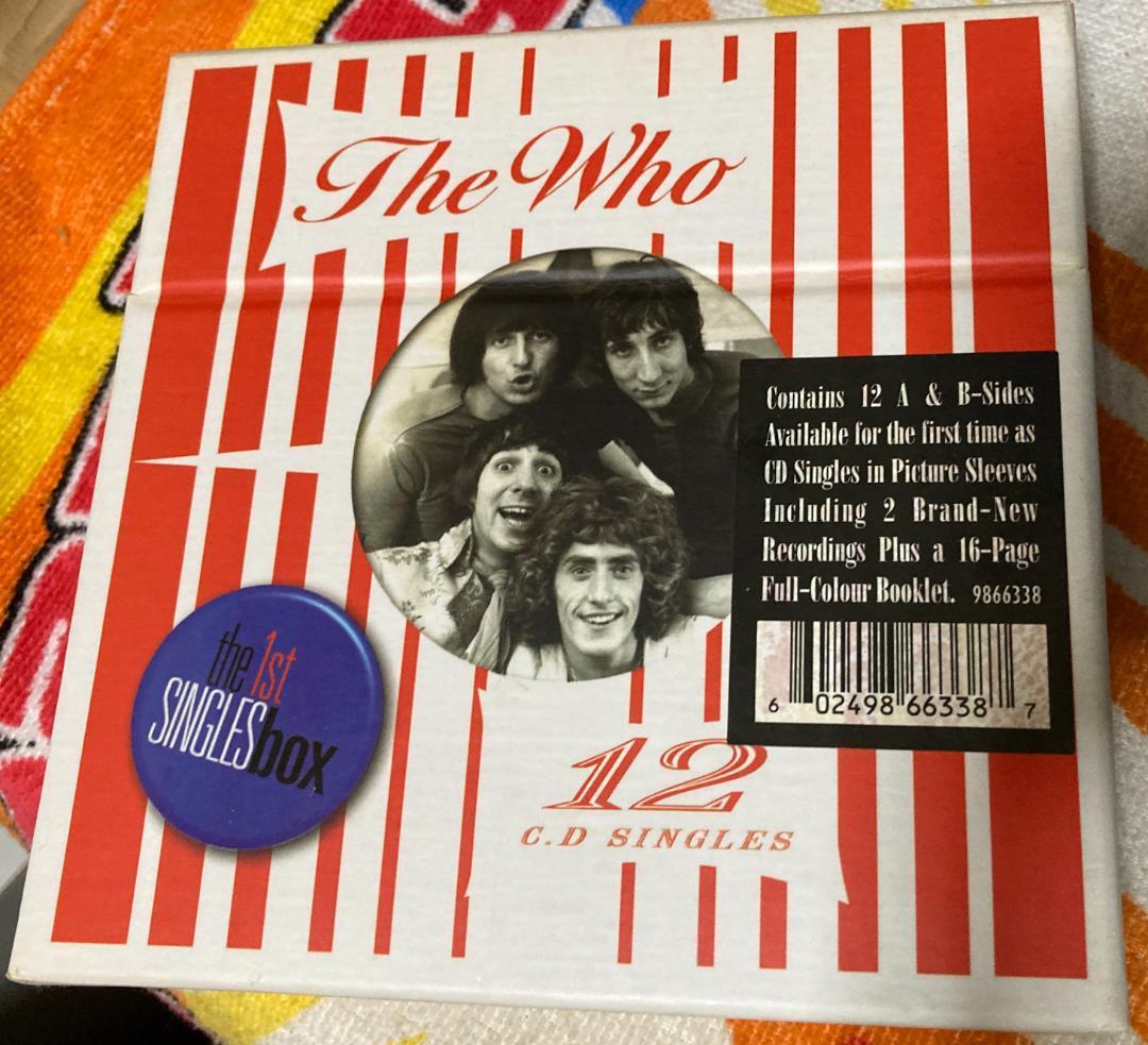 THE WHO ザ・フー　CD シングルボックス　12枚組　輸入盤　BOXセット_画像1