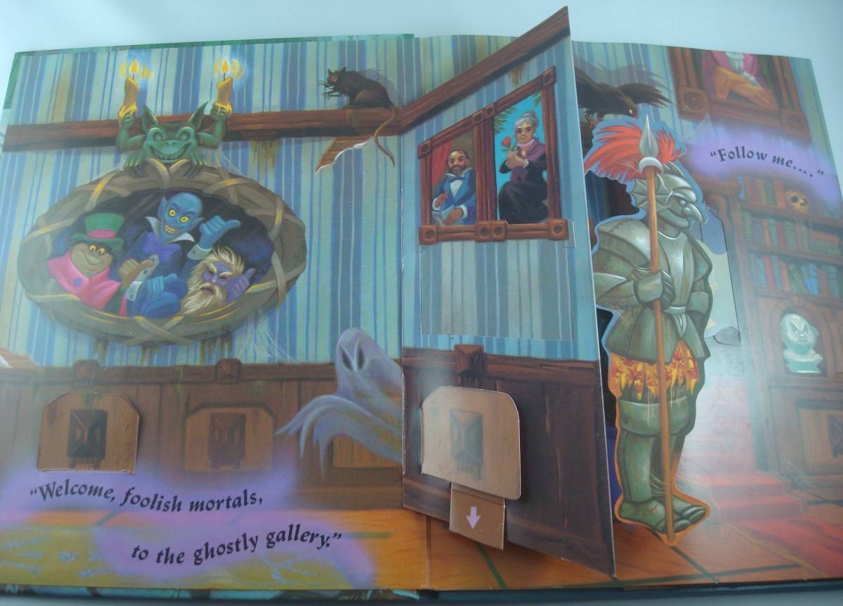  бесплатная доставка * иностранная книга Disney\'s Haunted Mansion Pop-Up Book Disney * звуковой сигнал tedo многоквартирный дом pop up книжка книга с картинками для маленьких скол выставлять книга с картинками 