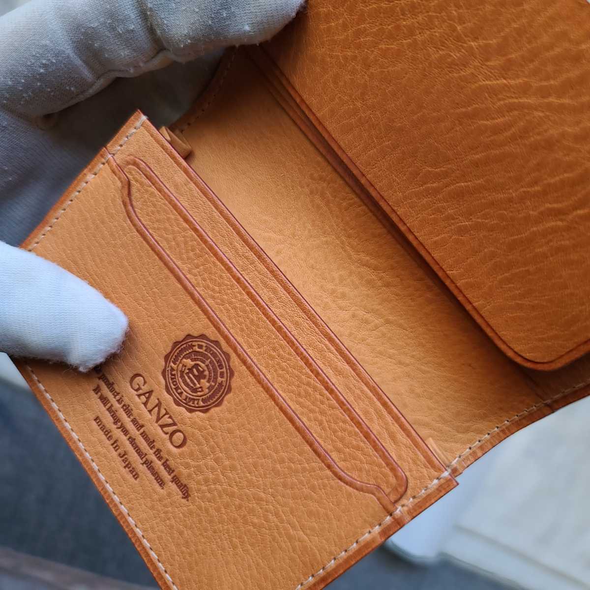 新品!値下げ交渉可,ガンゾ,ブライドル,GANZO,名刺入れ,財布,ミネルバボックス,革,レザー,ネイビー,シンブライドル,小物,カード入れ,メンズ,