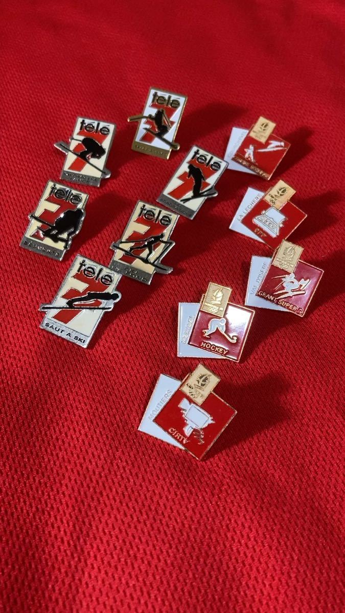 1992年冬季オリンピックアルベールビル大会ピンバッジ Albertville 92 Winter Olympics pins