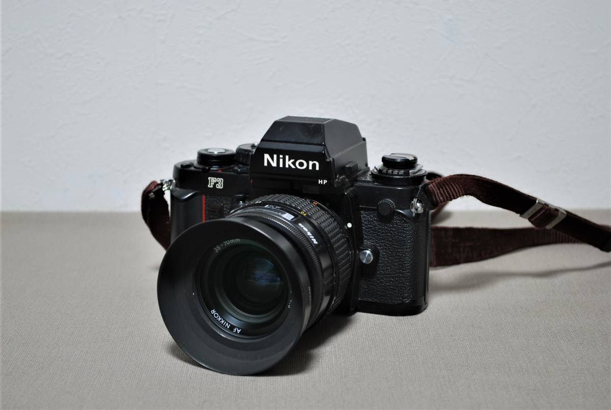 Nikon ニコン F3 レンズ AF NIKKOR 35-70ｍｍ Ｆ3.3-4.5 シャッターOK 現状品【02182】 