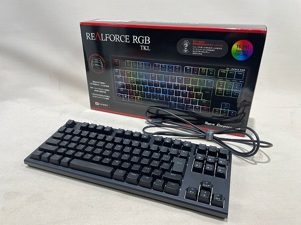 質Banana】美品 東プレ ゲーミングキーボード REALFORCE RGB TKL R2TLA