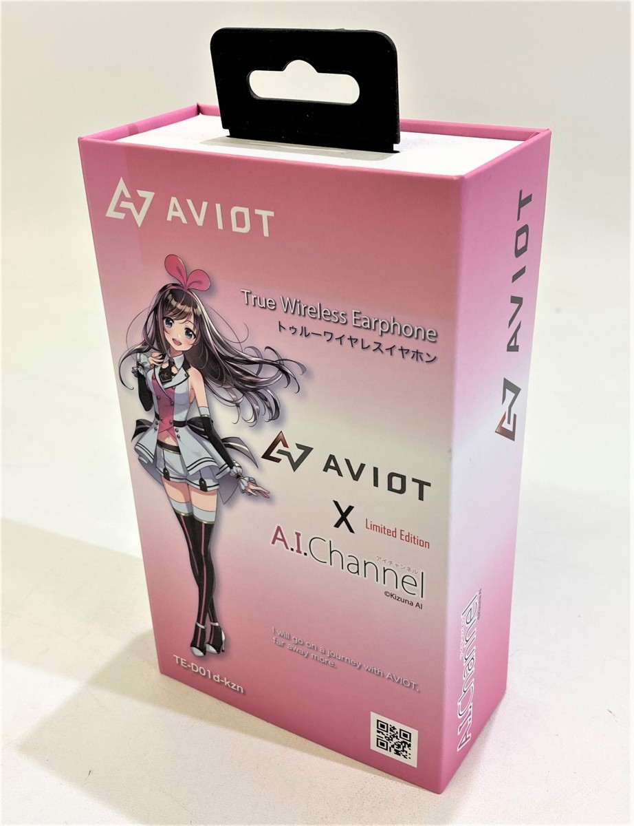 AVIOT LimitedEdition トュルーワイヤレスイヤホン キズナアイ-