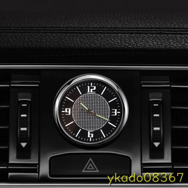 P2195: 自動車のロゴ時計 車のダッシュボードの空気出口クリップの装飾 スズキサムリアスポイラーjimny dit sx4 gsxrグランドラ_画像2