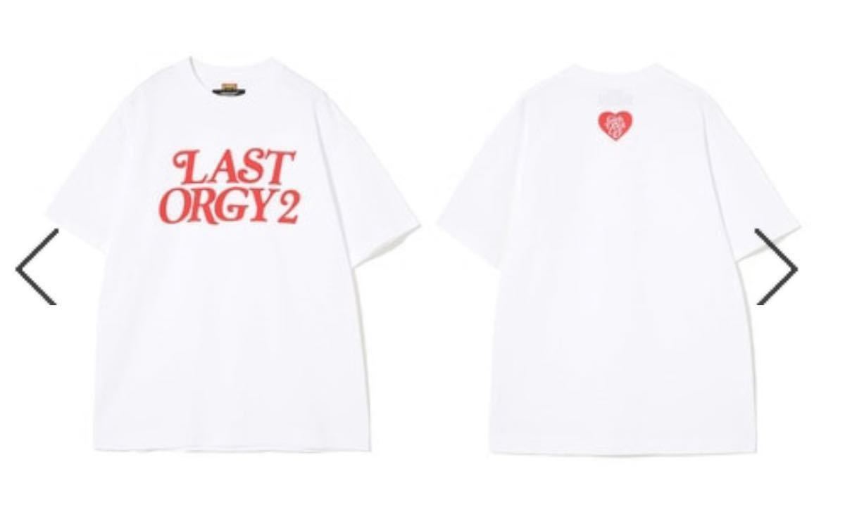 LAST ORGY2 GDC  HUMAN MADE Tシャツ Lサイズ ガールズドントクライ ヒューマンメイド