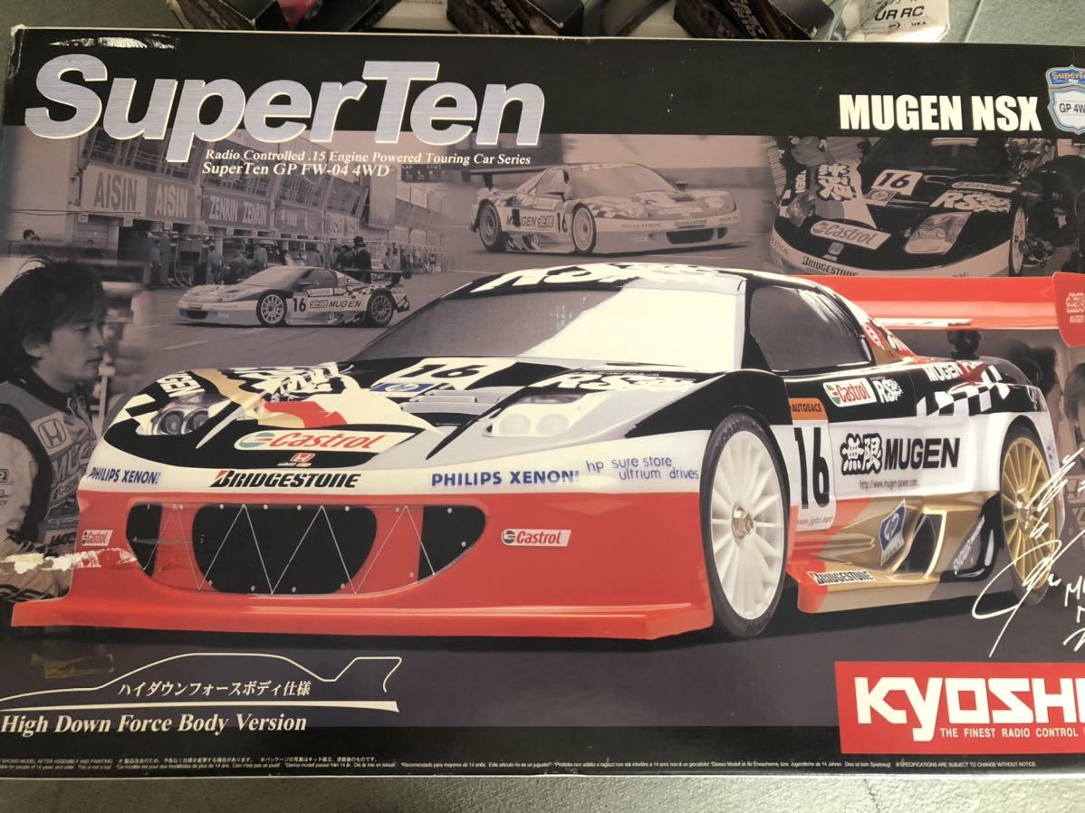 京商 KYOSHO スーパーテン RAYBRIG NSX ボディ Super Ten(ボディ 京商 KYOSHO スーパーテン RAYBRIG NSX ボディ Super Ten(ボディ