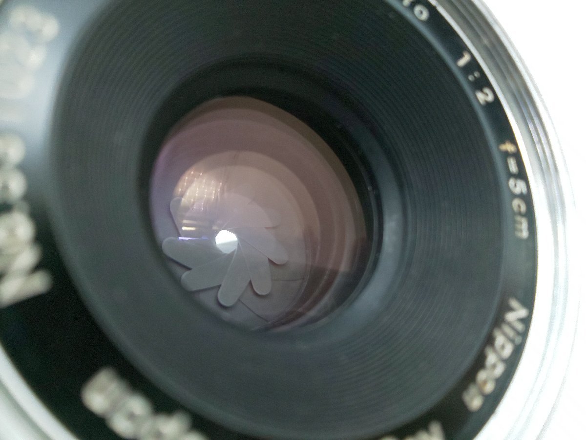 NIKON NIKKOR-S Auto 5cm F2 PAT.PEND. 9枚絞り ニコン | www