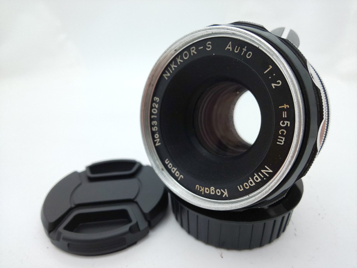 NIKON NIKKOR-S Auto 5cm F2 PAT.PEND. 9枚絞り ニコン | www