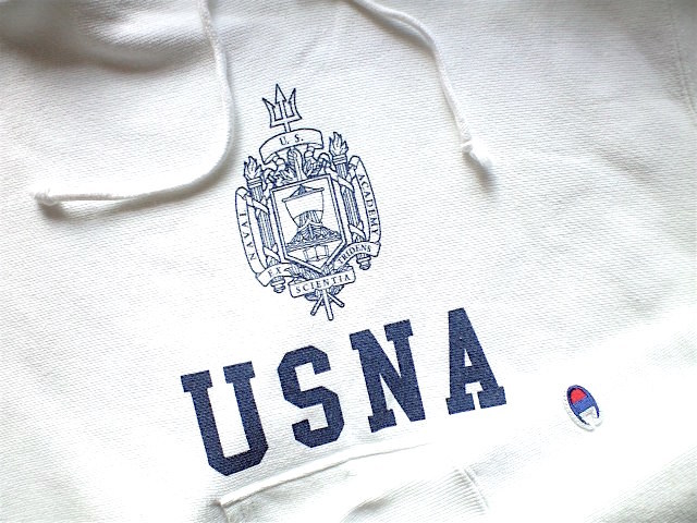 即決 Lサイズ 70s 青タグ 復刻 USNA 白 Champion REVERSE WEAVE 即決 Lサイズ 70s 青タグ 復刻 USNA 白 Champion REVERSE WEAVE