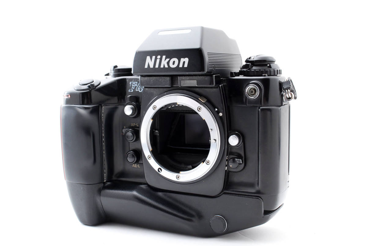 古典 動作良好・光学綺麗☆Nikonフィルムカメラ☆ Nikon ニコン F4S ボディ MB-21 ニコン