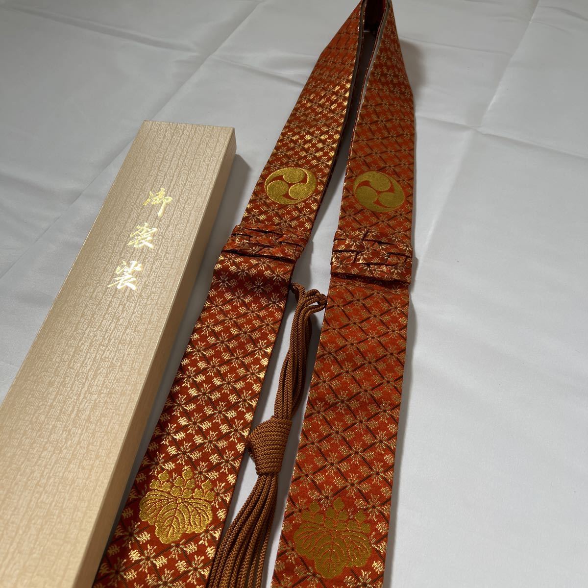 美品【金襴折五条袈裟】 金襴袈裟 高野山 真言宗 桐巴 法要 葬儀 美品【金襴折五条袈裟】 金襴袈裟 高野山 真言宗 桐巴 法要 葬儀