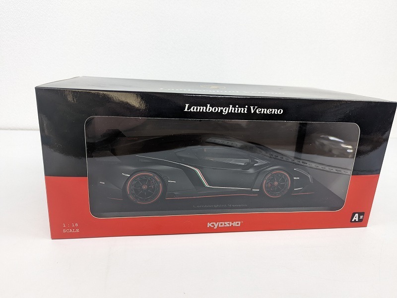 ☆M-107/ KYOSHO 京商 1/18 Lamborghini Veneno ミニカーくじA賞
