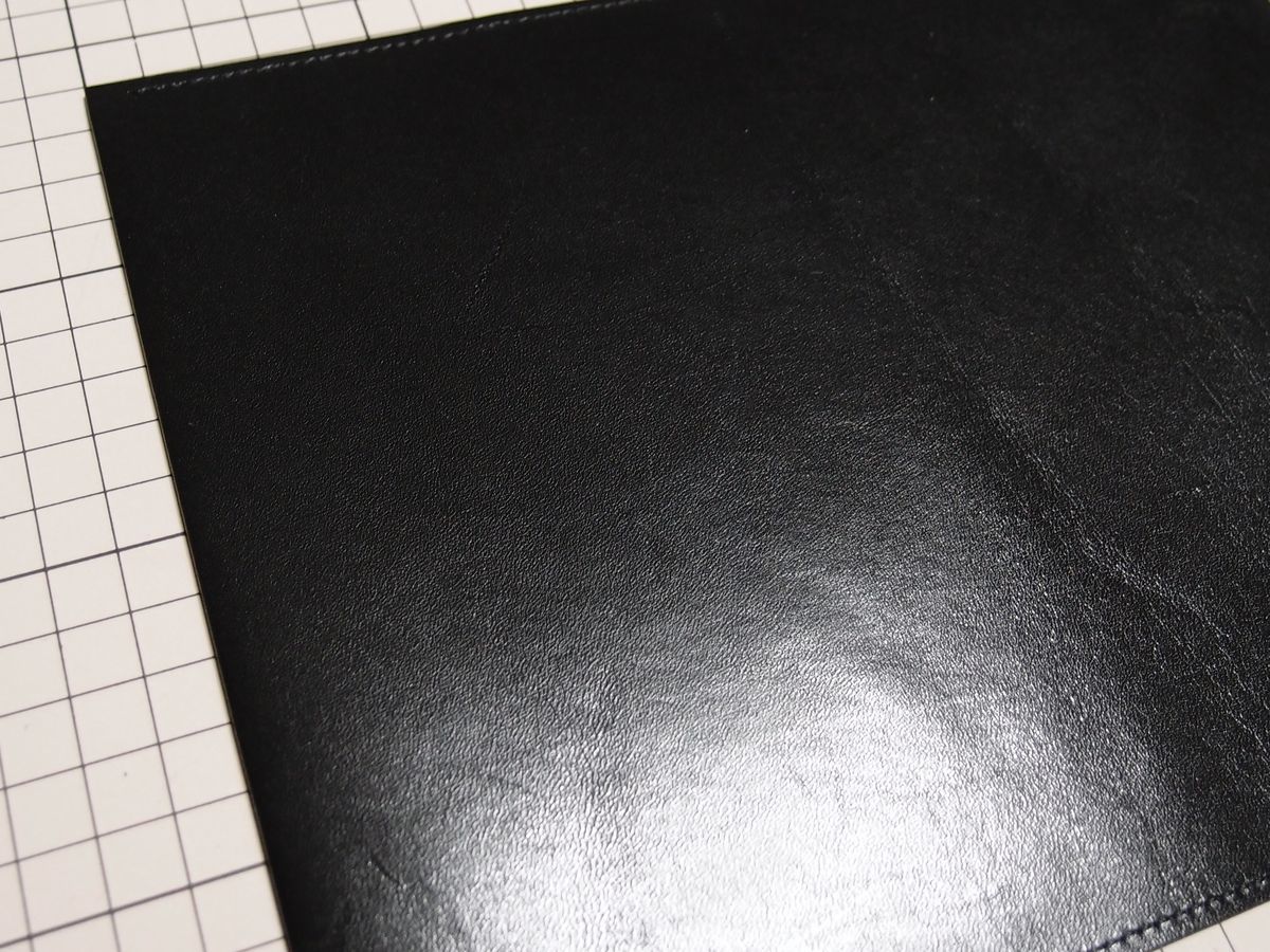  кожа * натуральная кожа обложка для книги телячья кожа ( новая книга ) 230x178mm 32g 5 чёрный black