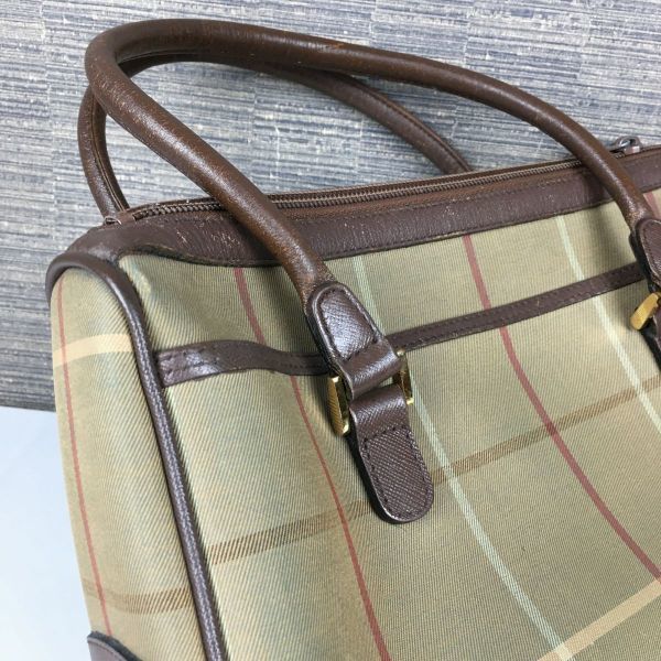 90年代以前ビンテージ品 Burberrys/旧バーバリー ボストンバッグ 90年代以前ビンテージ品 Burberrys/旧バーバリー ボストンバッグ