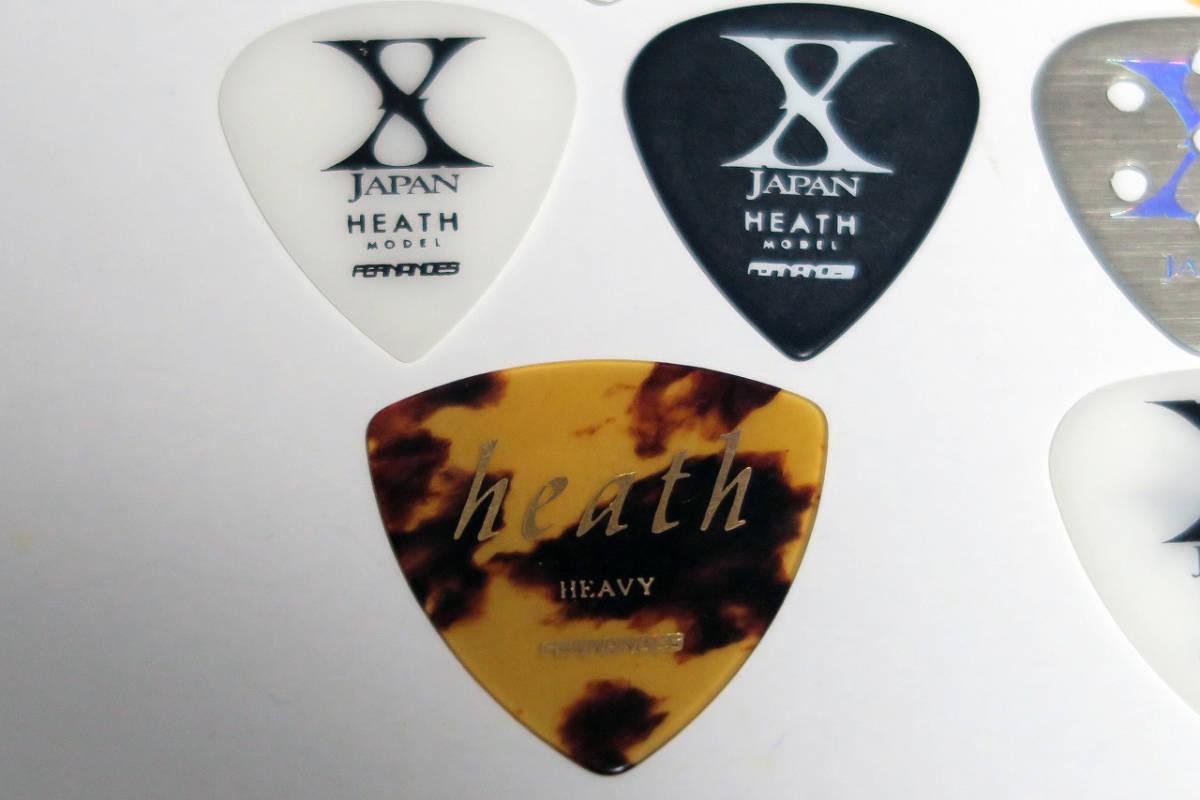 ☆専用商品☆HIDE HEATH ピック17枚 Yahoo!オークション - 新品17枚セット+オマケ2枚 X JAPAN ピック
