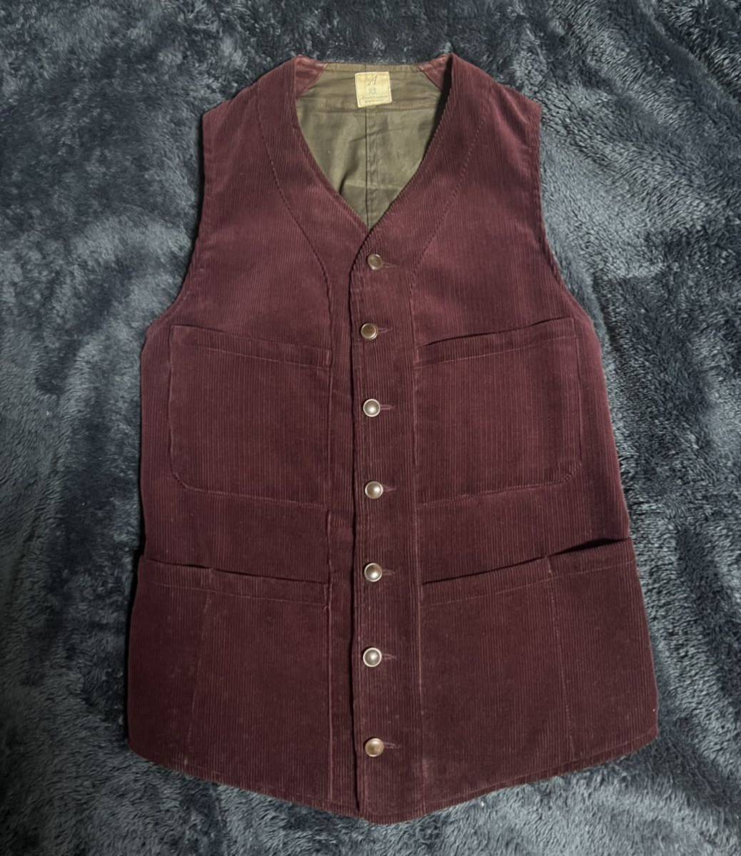 ANATOMICA SAGAN VEST アナトミカ サガンベスト コーデュロイ フランス