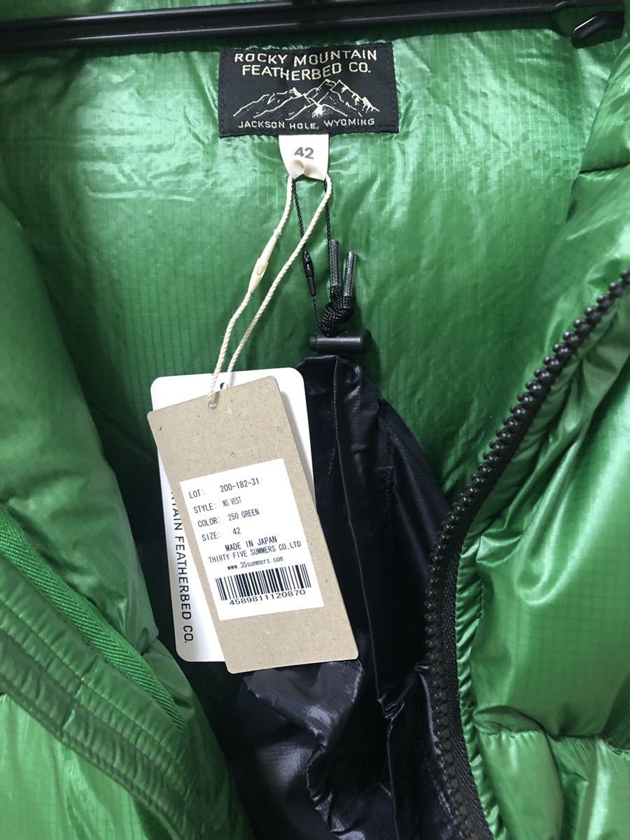 Rocky Mountain Featherbed ロッキーマウンテン ダウンベスト200 Rocky Mountain Featherbed ロッキーマウンテン ダウンベスト200