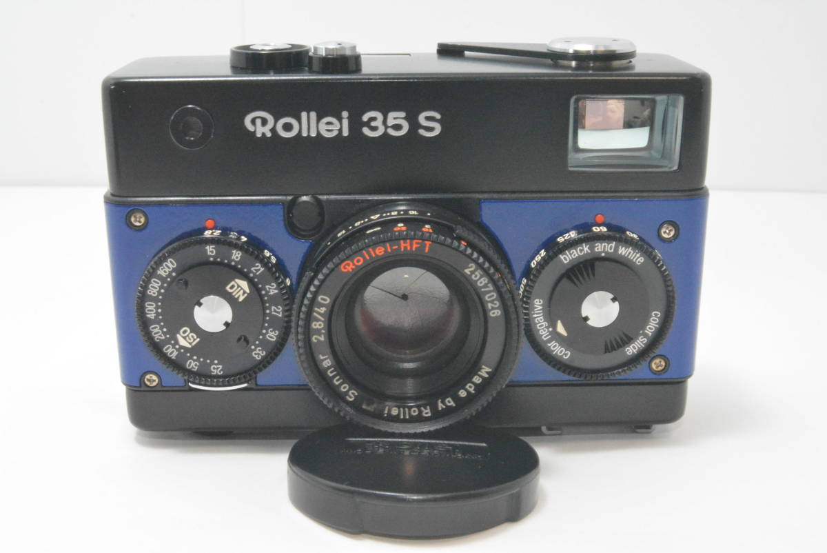 Yahoo!オークション - 希少なブルー☆極上美品☆ローライ ROLLEI 35 S