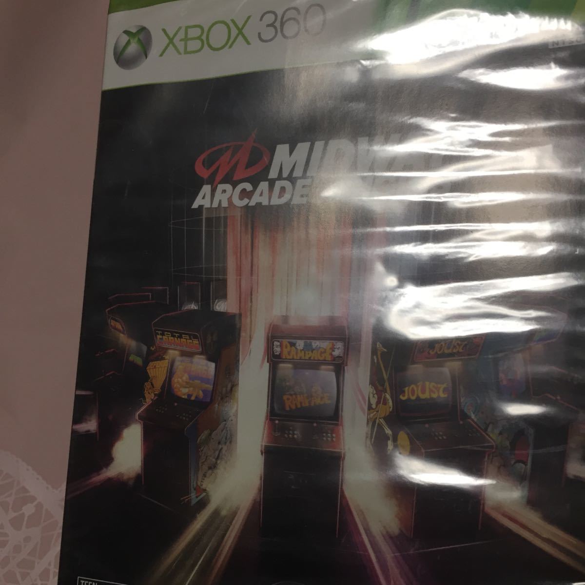 XBOX360 MIDWAY arcade origins 北米版ソフト 未開封