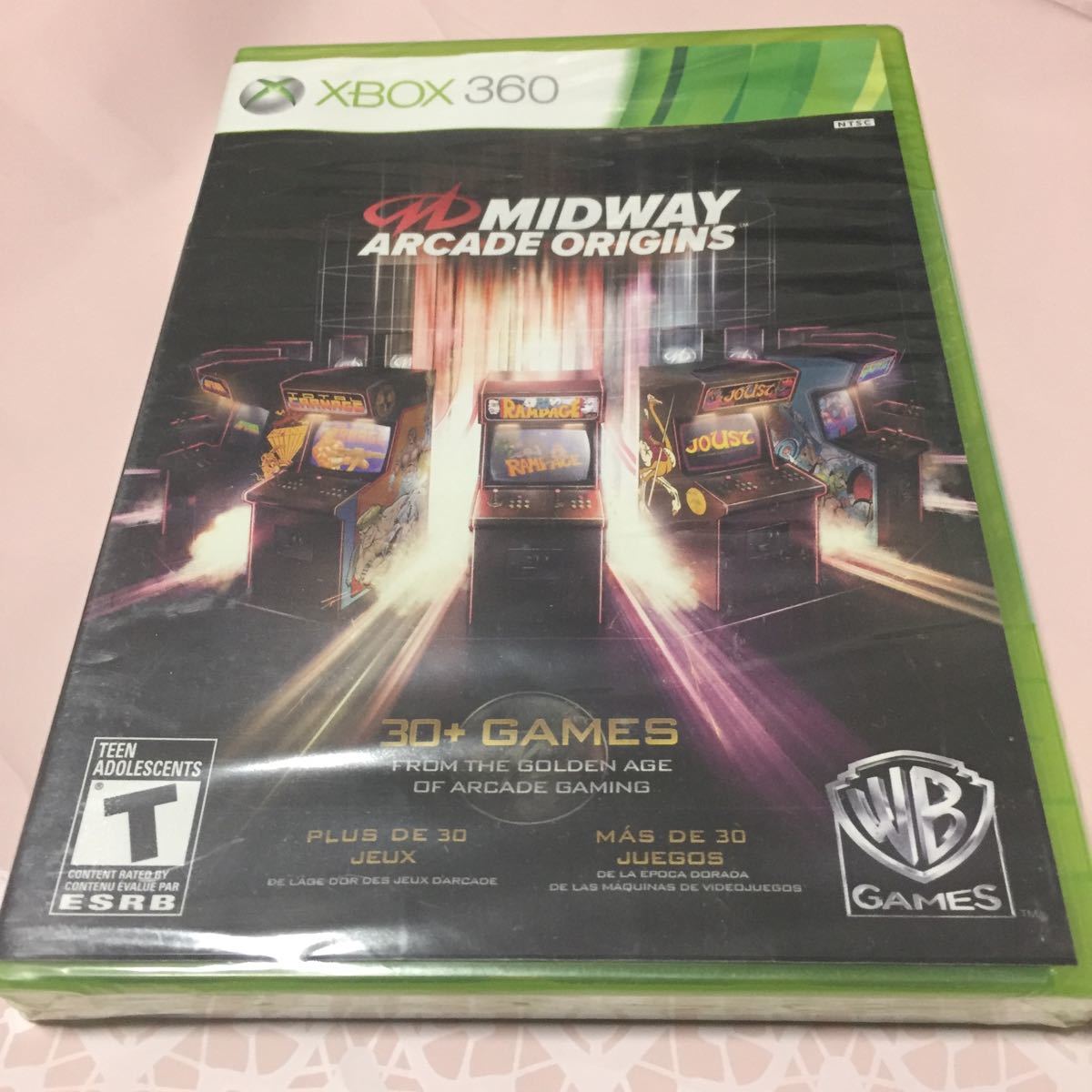 XBOX360 MIDWAY arcade origins 北米版ソフト 未開封