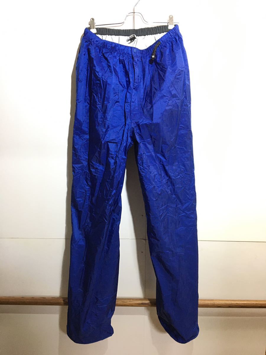 3-78 モンベル レイントレッカー パンツ XL ブルー