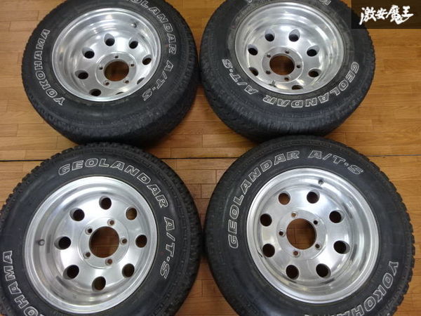 アメリカンレーシング 深リム ホイール 15インチ 8J -3実測 PCD139.7