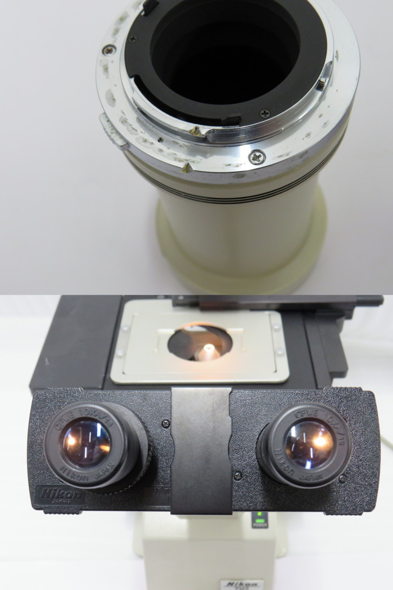 Yahoo!オークション - 140 Nikon ニコン 倒立型顕微鏡 TMS Yahoo!オークション - 140 Nikon ニコン 倒立型顕微鏡 TMS