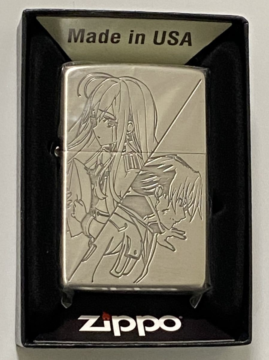 zippo 86 エイティ シックス シルバー 2021年製 silver アニメ zippo 86 エイティ シックス シルバー 2021年製 silver アニメ