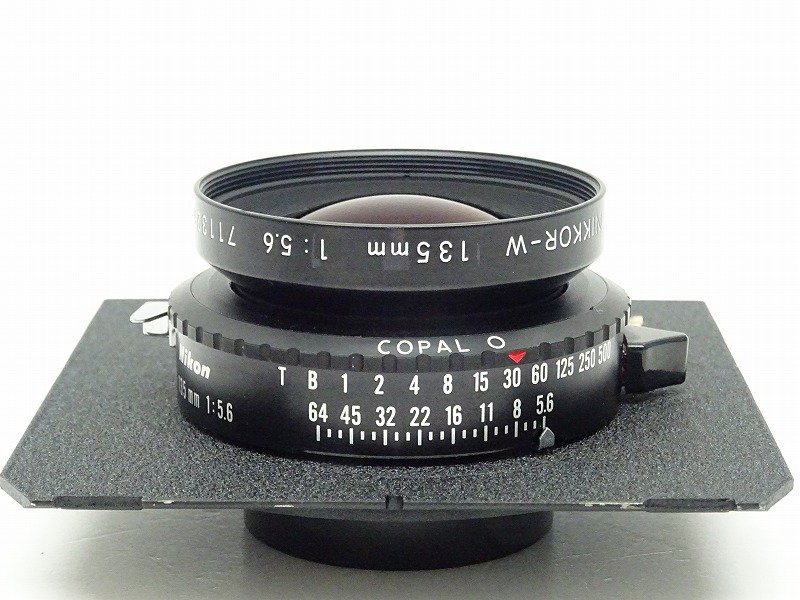 Nikon NIKKOR-W 135mm F5.6 カメラレンズ 大判用 Wistaボード付 ニコン 