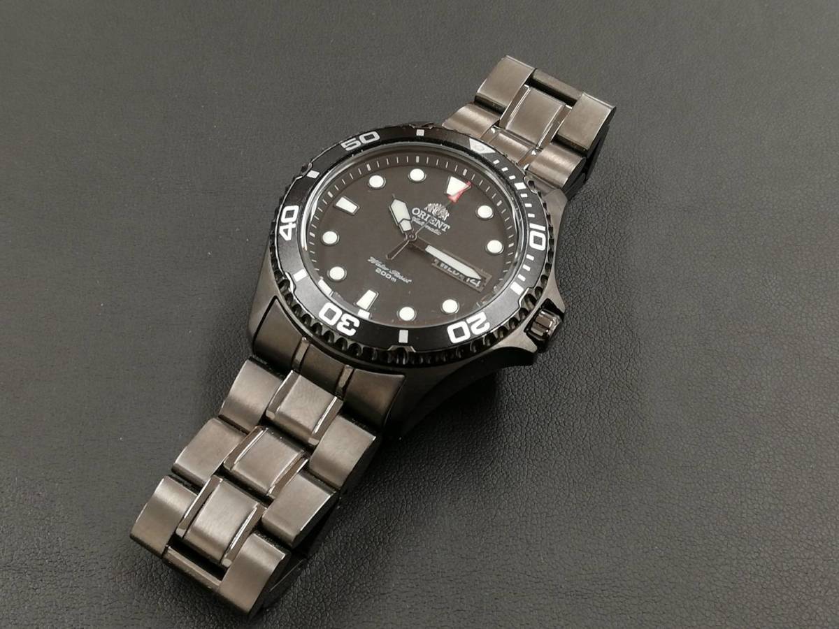 7969 ☆そこそこ美品☆ ORIENT オリエント AA02-E0-A ダイバーズ