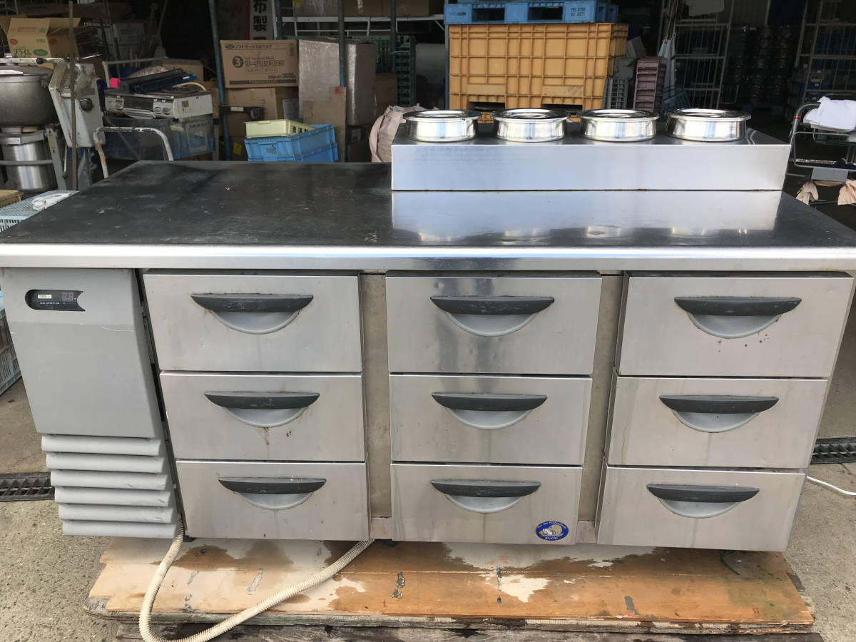 Yahoo!オークション - サンヨー電機㈱ 3段ドロワーテーブル Yahoo!オークション - サンヨー電機㈱ 3段ドロワーテーブル