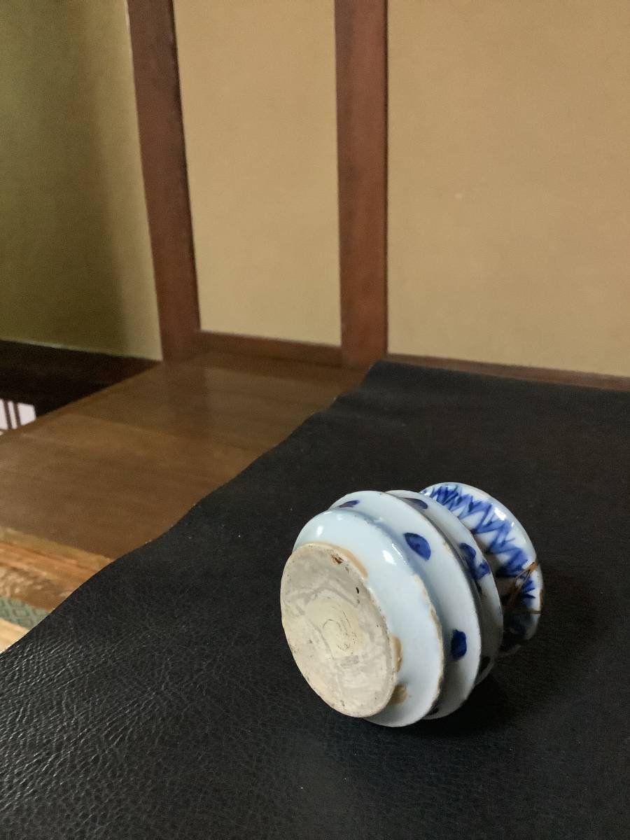 クリアランス売り出し 李朝 伊万里 呉須 小壺 詳細不詳 クリアランス売り出し 李朝 伊万里 呉須 小壺 詳細不詳