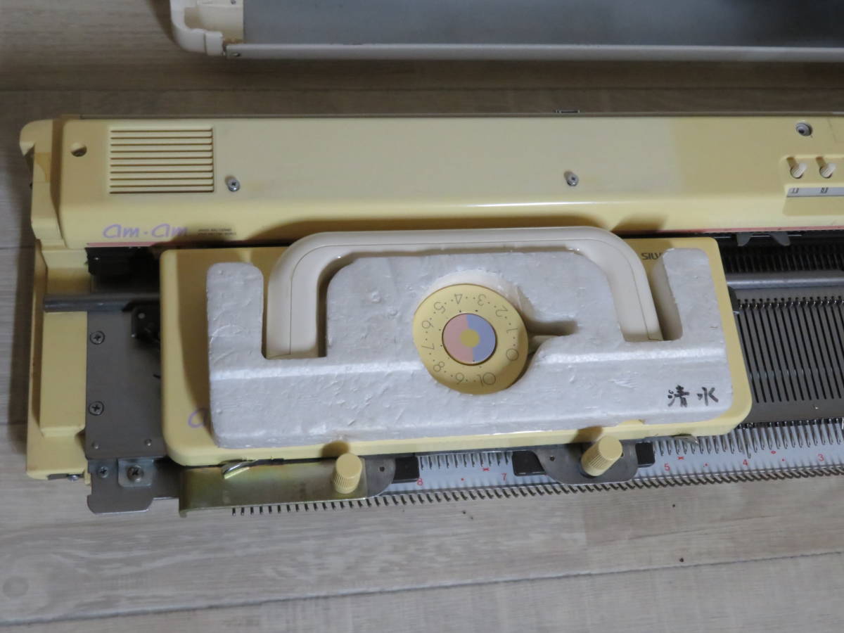 SILVER REED シルバーリード SK-581 am・am あむあむ 編み機 編機