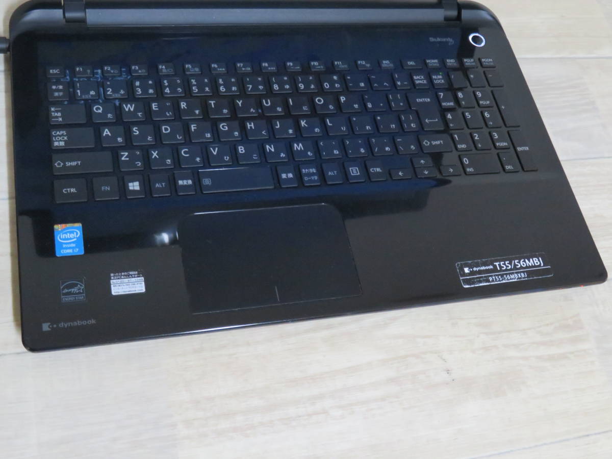TOSHIBA 東芝 dynabook T55/56MBJ PT55-56MBXBJ Core i7搭載 ノートPC
