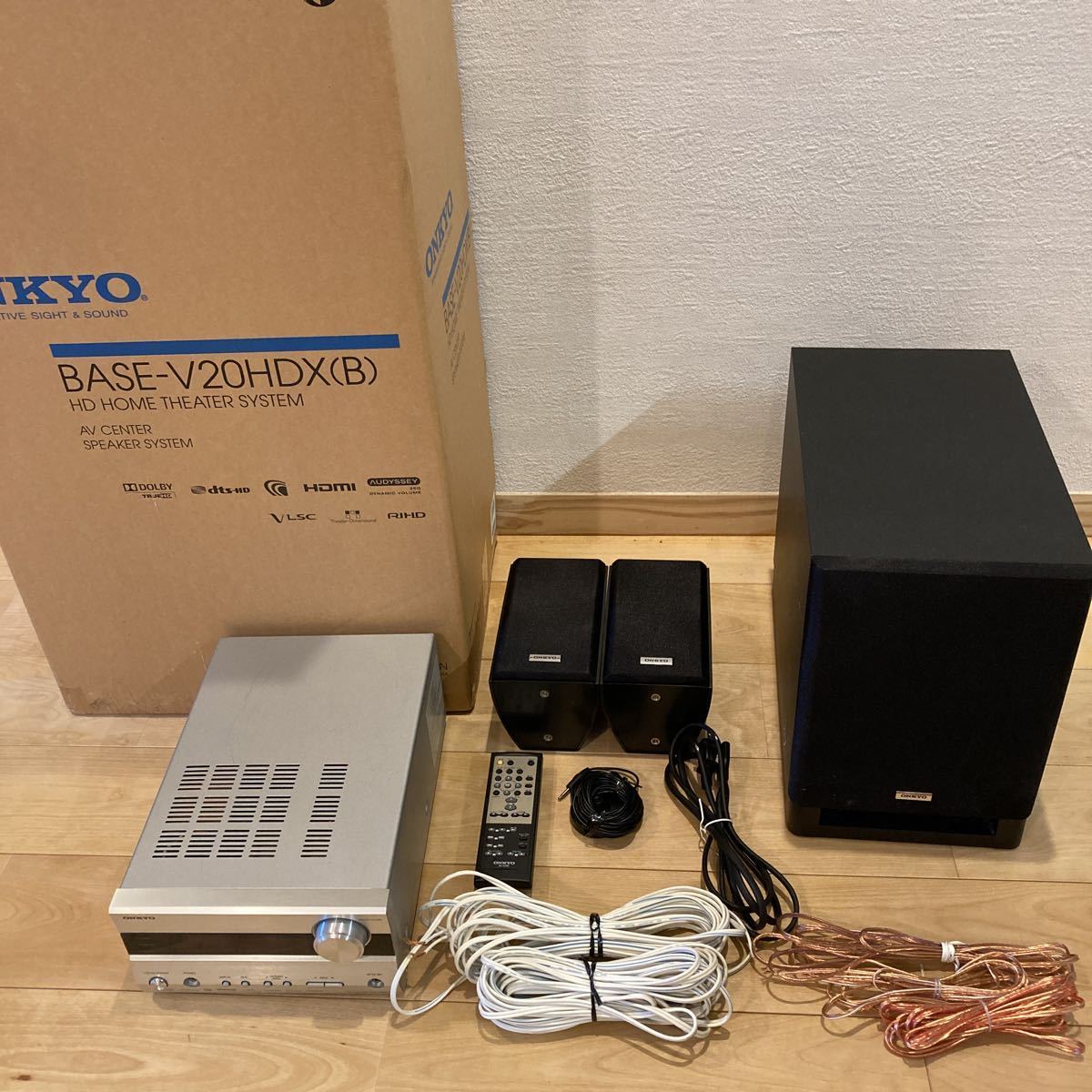 ONKYO BASE-V20HDX(B) ホームシアター 5.1ch-